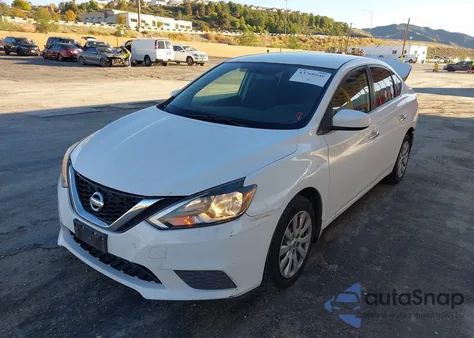 2016 Nissan Sentra S from USA, damaged, VIN 3N1AB7APXGY300912